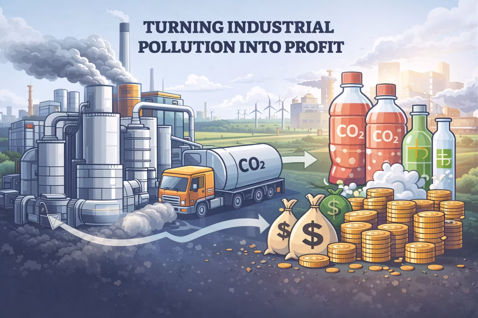 Turning Industrial Pollution into Profit: The New Industrial Revolution