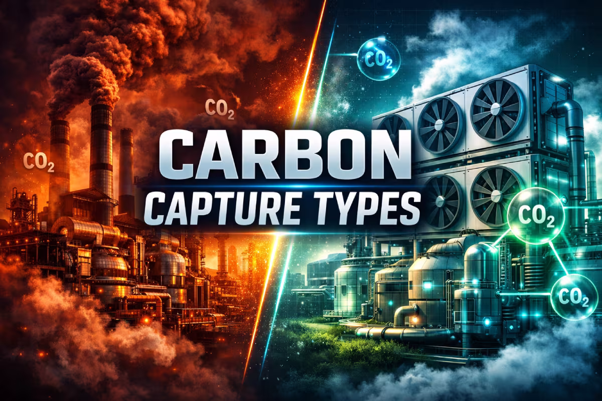 Types of Carbon Capture Systems: A Technical Guide for Indian Industrial Facilities