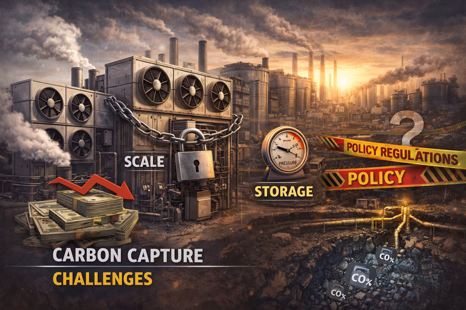 Carbon Capture Challenges: How to Overcome the Real Barriers to Investment